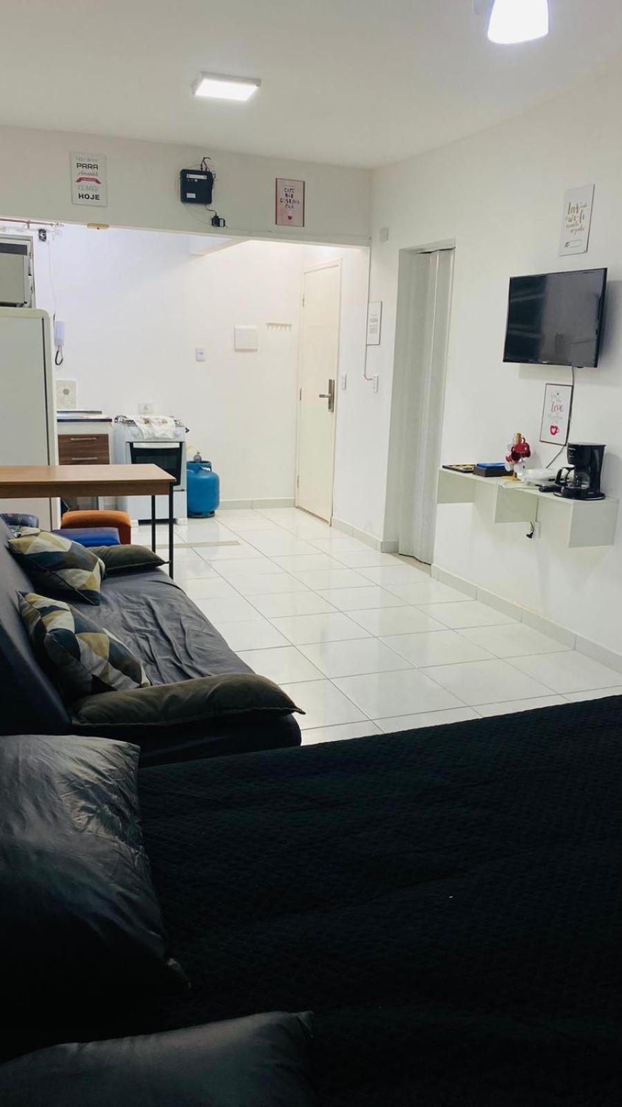 Apartamento Kit Net Pe Na Areia Прая Гранде Екстериор снимка